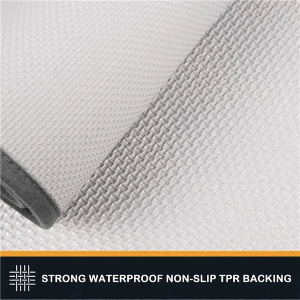 Dirt Trapper Door Mat 20in x 31.5in, Non-Slip/Skid Machine Washable Entryway Rug